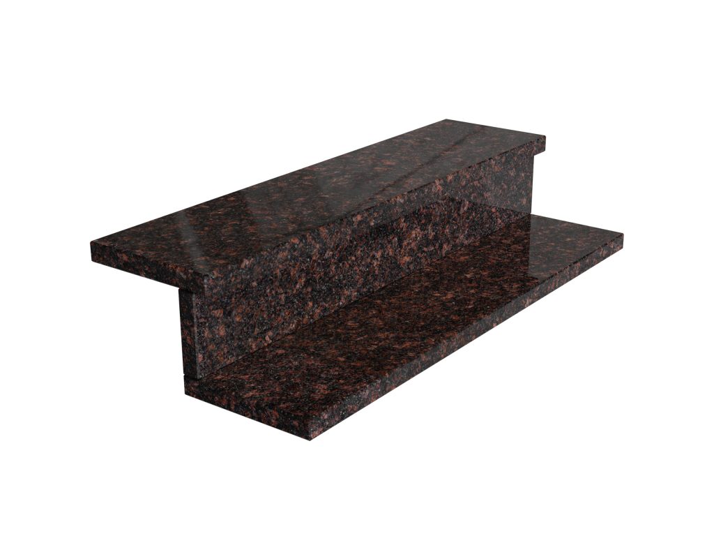 Granit-Treppen Tan Brown 2cm
