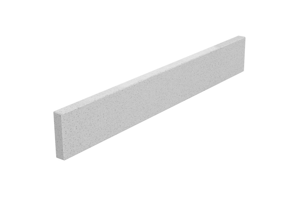 Der Agglo Marmor Sockel Bianco Micro 7cm