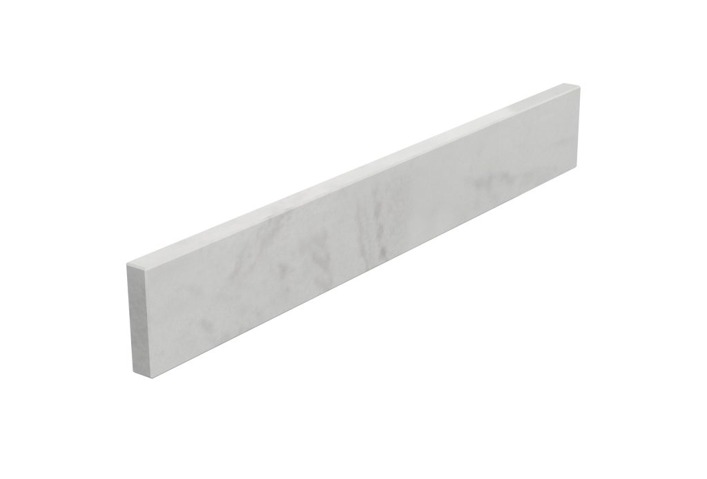 Der Agglo Marmor Sockel Carrara 10cm