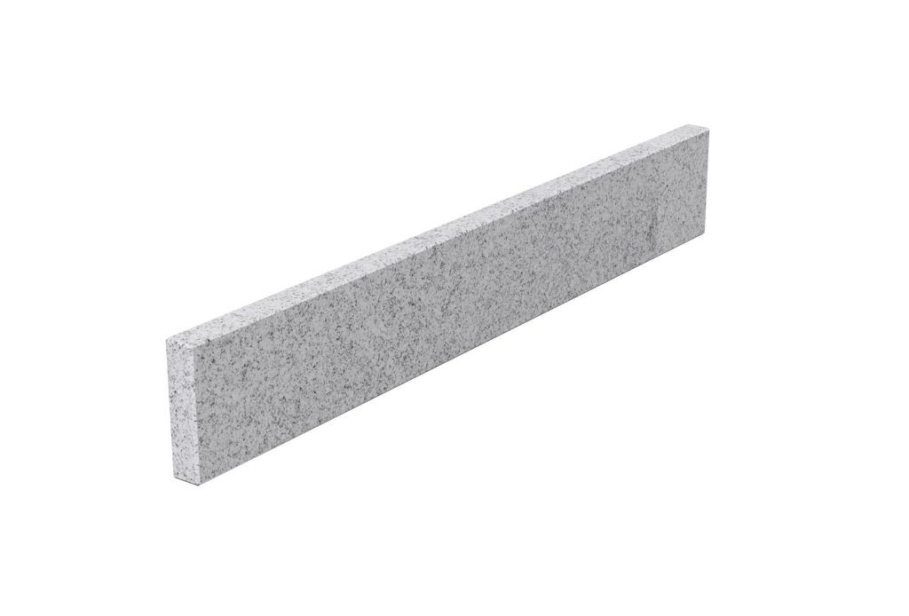 Granitsockel Bianco Crystal Flamme 10cm