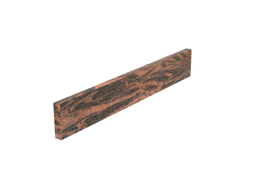 Granitsockel Multicolor Red 7cm