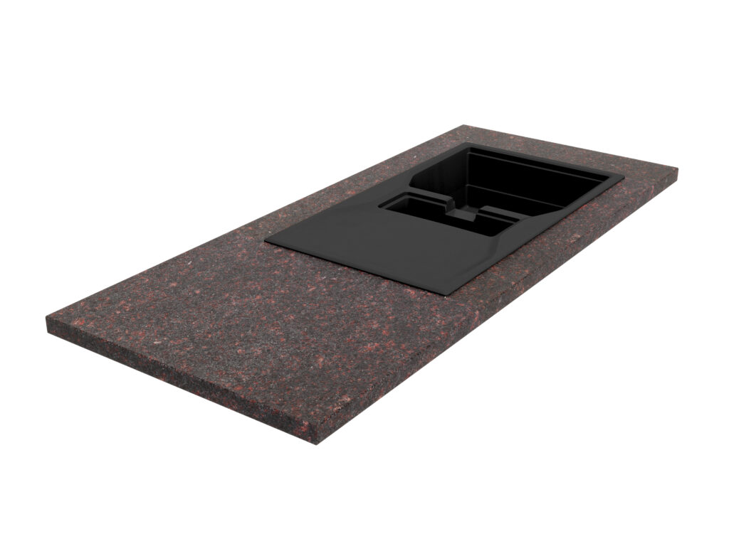 Küchenarbeitsplatte aus Granit Tan Brown Lappato 3cm