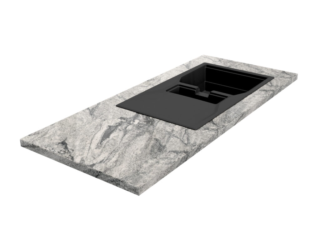 Küchenarbeitsplatte aus Granit Viscont White  3cm