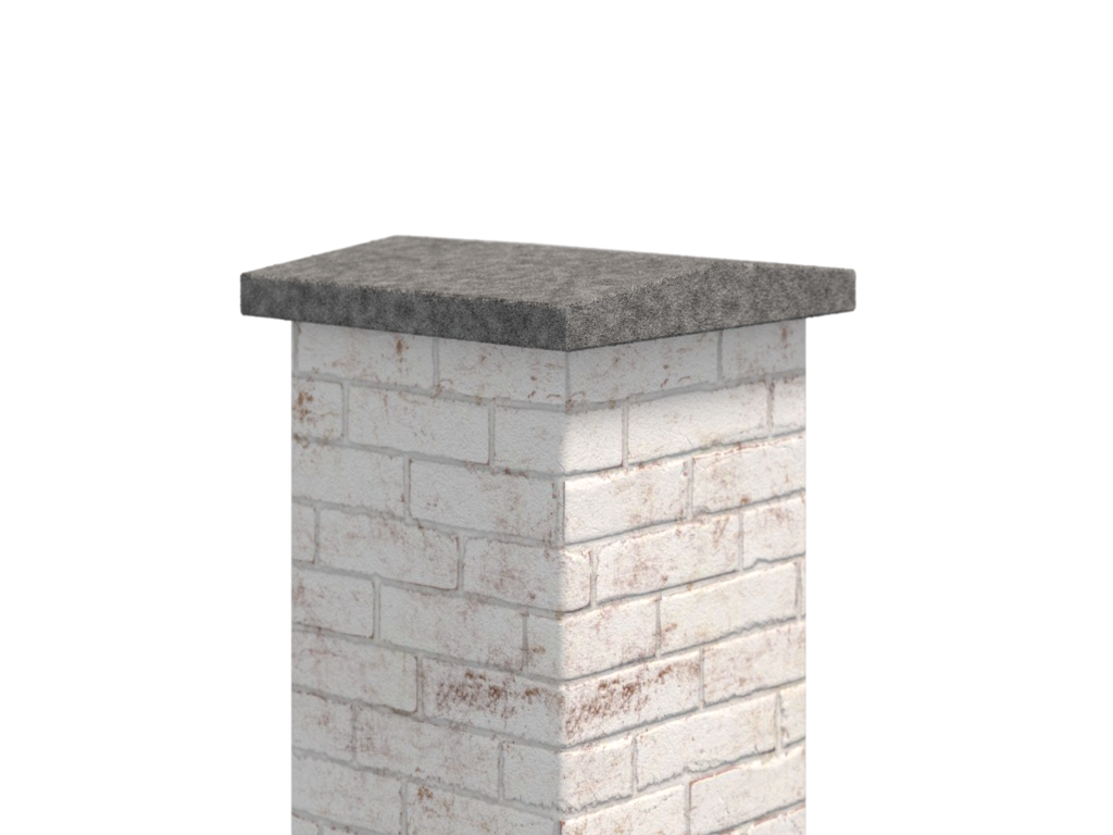 Giebel Abdeckung Granit Monolith Impala Oryginalna RPA 3cm