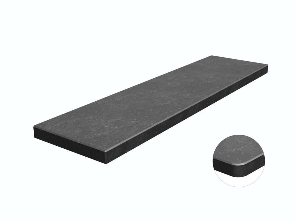 Fensterbank Granit Absolute Black Antiquität 2cm