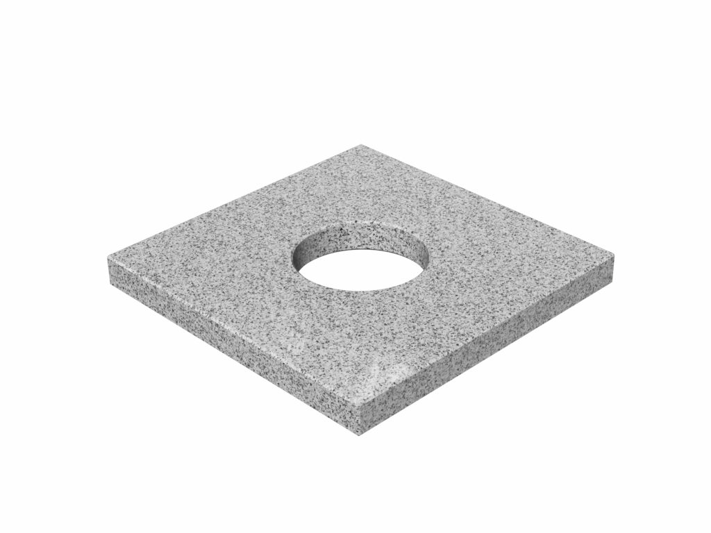 Schornsteinkapp Polski Strzegom 2cm