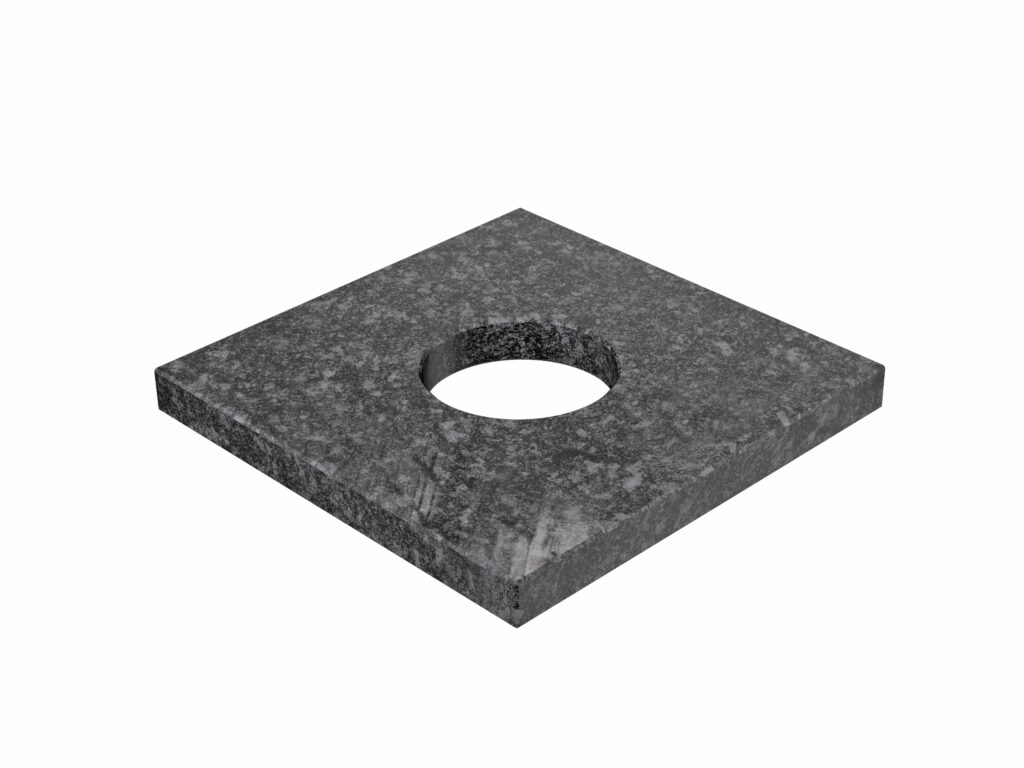 Schornsteinkapp Steel Grey 3cm