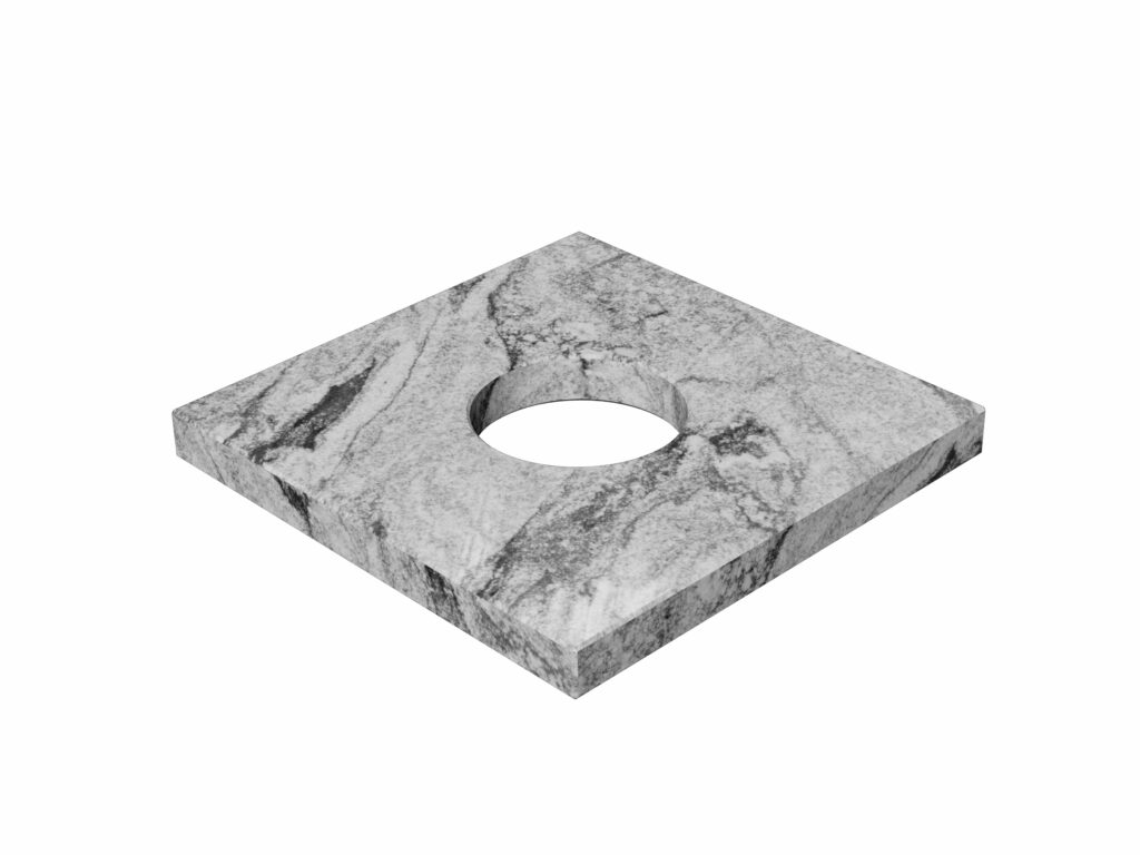 Schornsteinkapp Viscont White 2cm