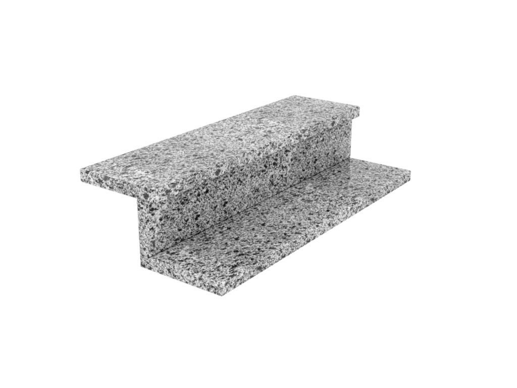 Granit-Treppen Grey 2cm