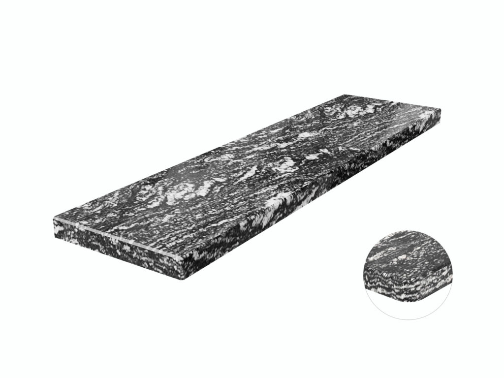 Fensterbank Granit Titanium Silver 3cm