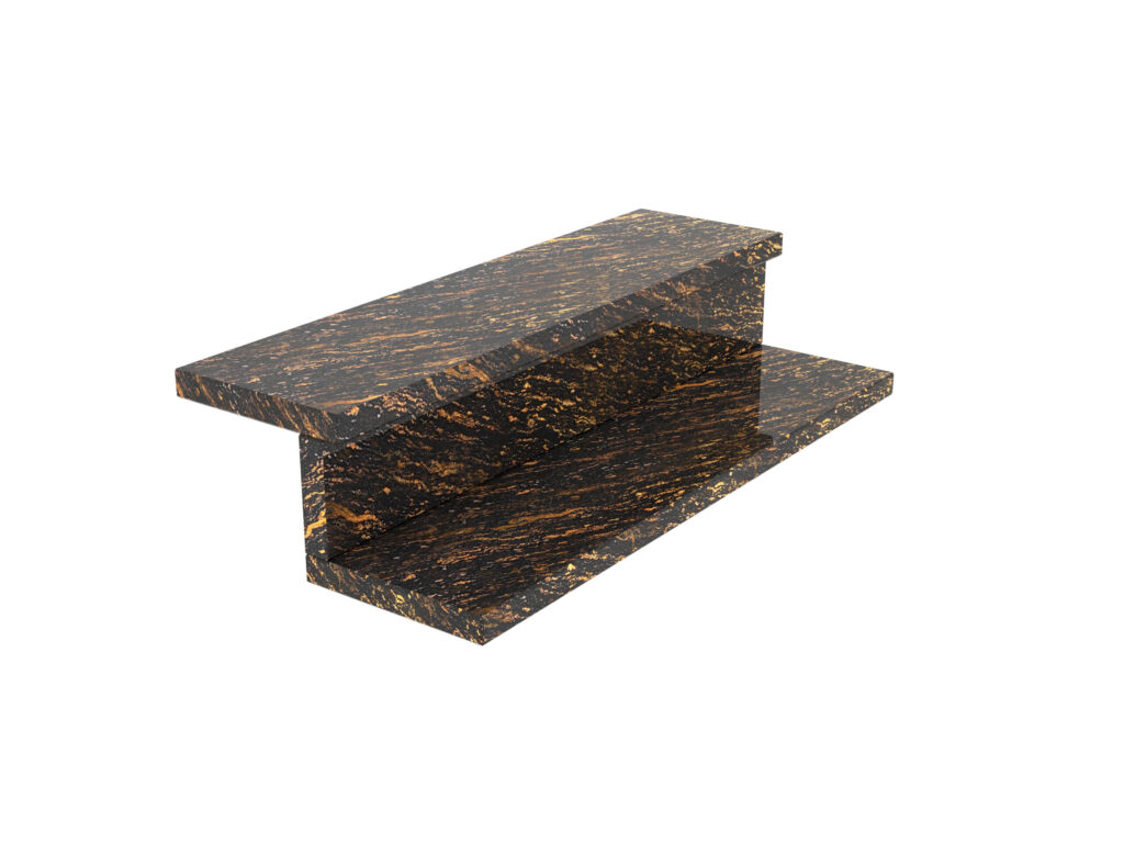 Granit-Treppen Gold Antracite 3cm