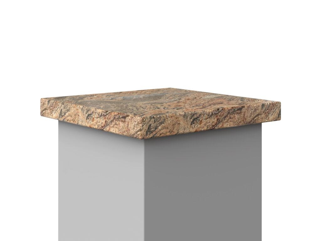 Abdeckung aus Granit Juparana 2cm