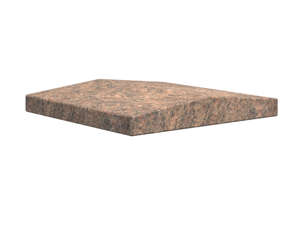 Giebel Abdeckung Granit Monolith Bohus Red 3cm
