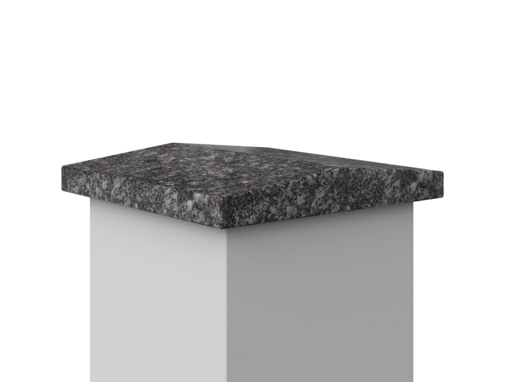 Giebel Abdeckung Granit Monolith Steel Grey 3cm