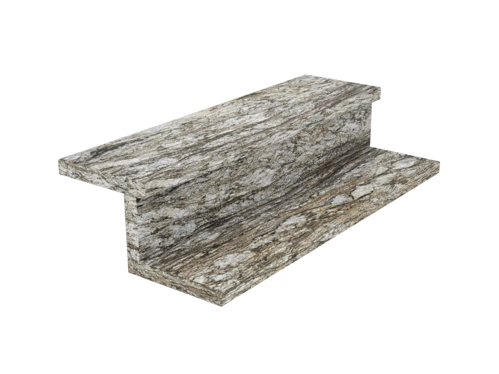 Granit-Treppen Blue Dunes 2cm
