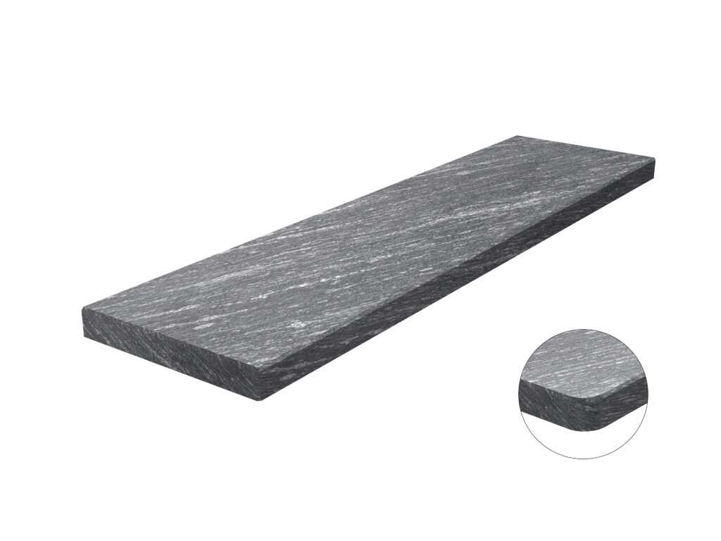 Fensterbank Granit Silver Antracite 3cm Antiquität