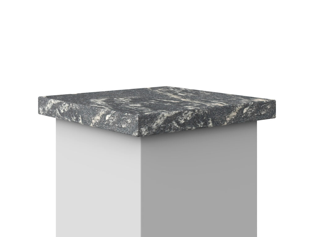 Abdeckung aus Granit Titanium Silver 2cm Antiquität